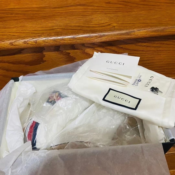 Gucci Calfskin Web Heels - Picture 11 of 11